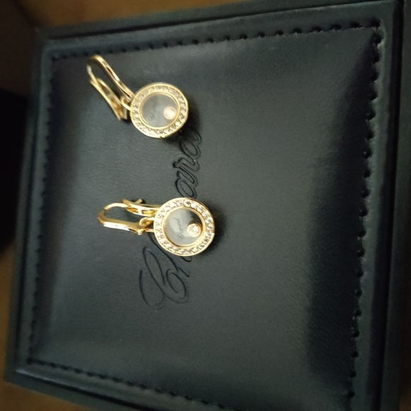 Chopard 18k gold earrings - Picture 5 of 6